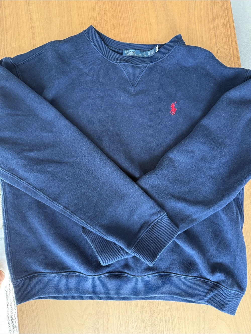 Polo by Ralph Lauren Navy Crewneck sweatshirt